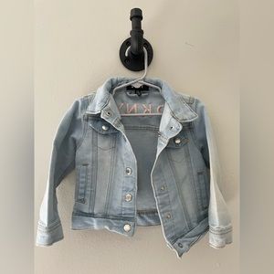 TODDLER GIRLS SIZE 2T DKNY JEAN JACKET